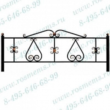 №12 Кованая ограда фото